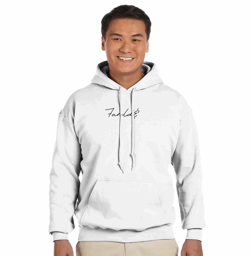 Farold& "Cross" pullover hoodie