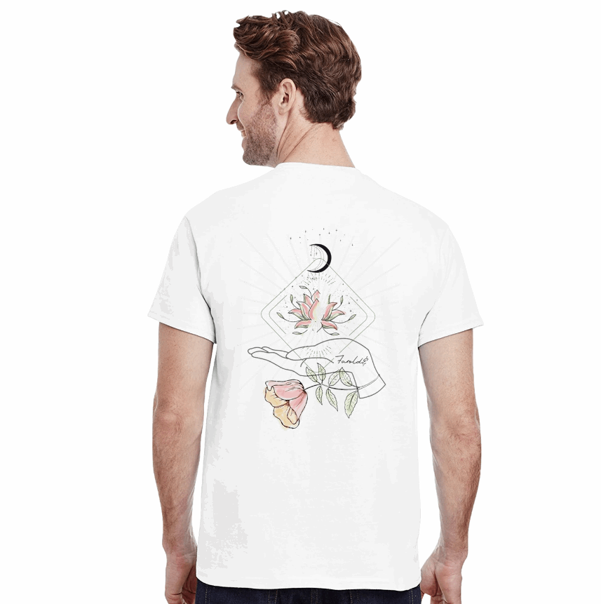 Farold& "Moon" uniseks T-shirt